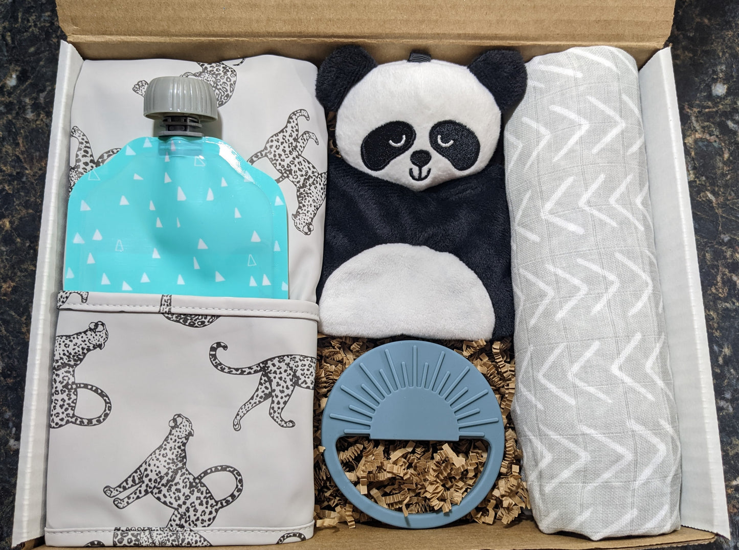 Leopard Baby Gift Box